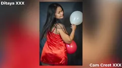 El pervertido día de San Valentín de la MILF asiática Ditaya - Adoración de gran culo y gran polla