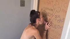 تشغيل Gloryhole جبهة تحرير مورو الإسلامية اللسان الرطب ل ديك الثابت