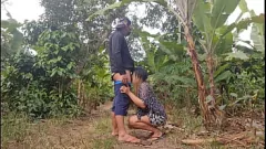 Escándalo de Pinay de adolescentes filipina al aire libre capturado en cinta adhesiva